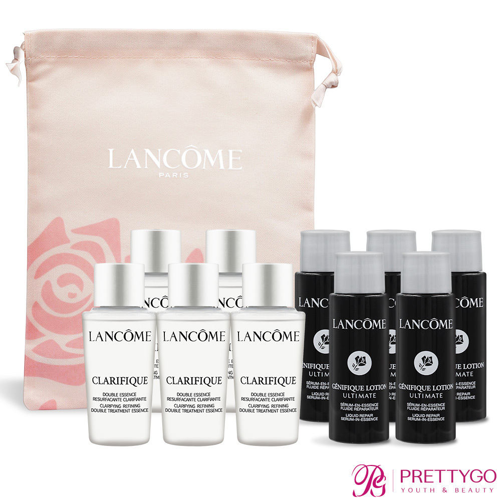 LANCOME 蘭蔻 超極限肌因精華賦活組/超極亮白保濕組