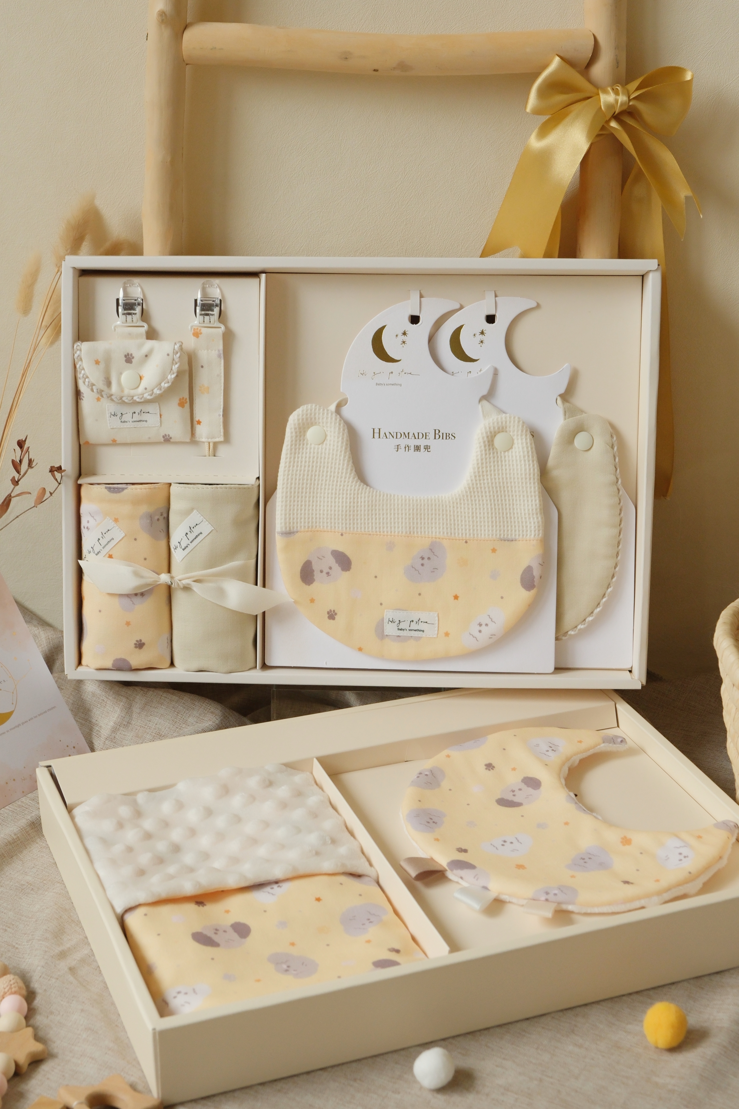 Hi Y.P store-彌月禮盒新生推薦組-獨家設計款-汪汪星語