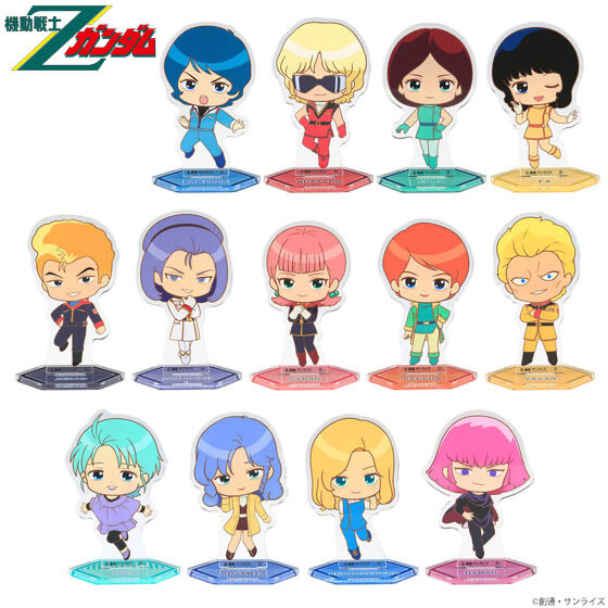 248801 Pbandai 預訂 2026/6月 機動戦士Ζガンダム　デフォルメアクリルスタンド全種セット
