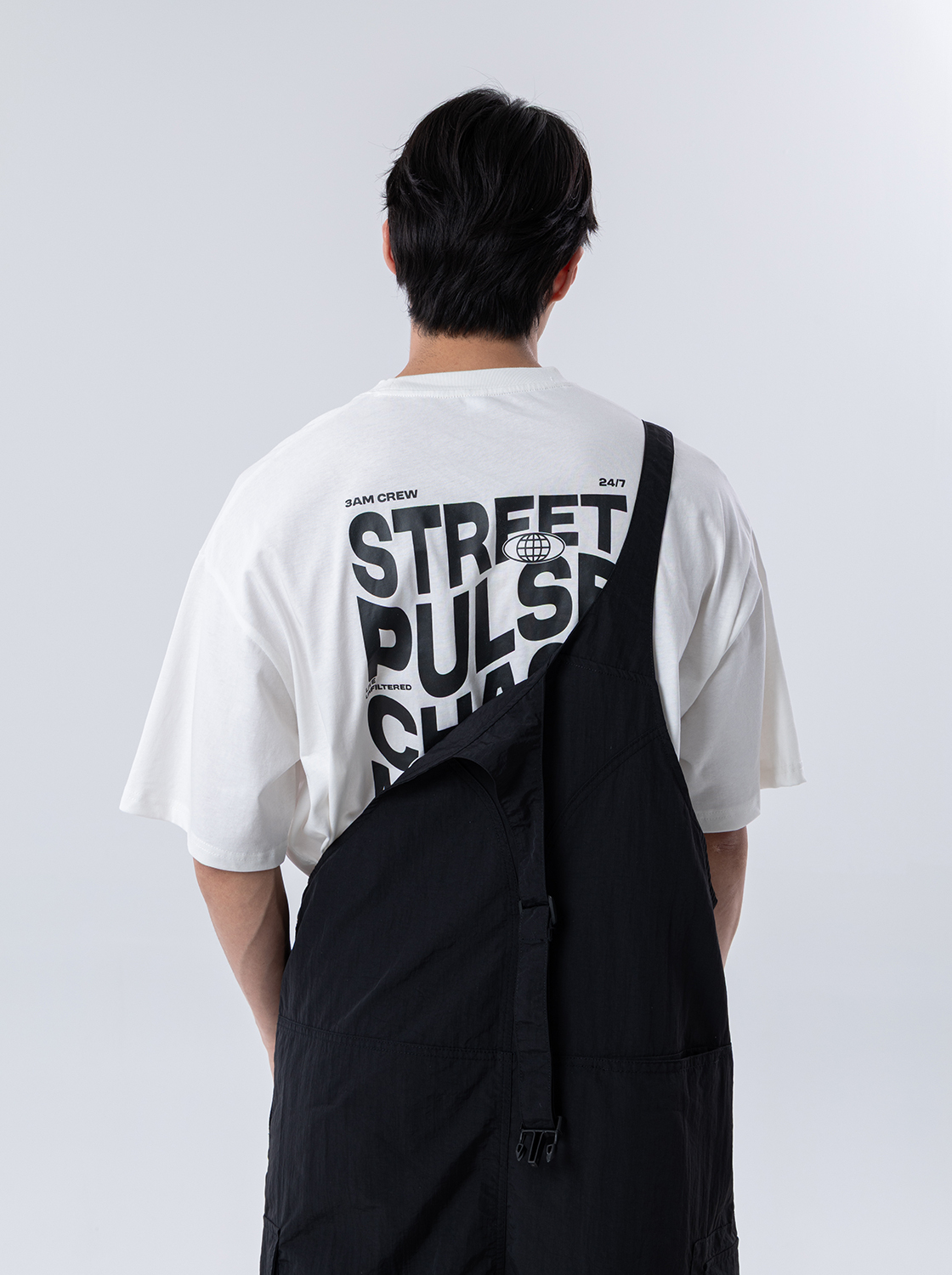 【3件999】【期間限定】城市街頭印花T