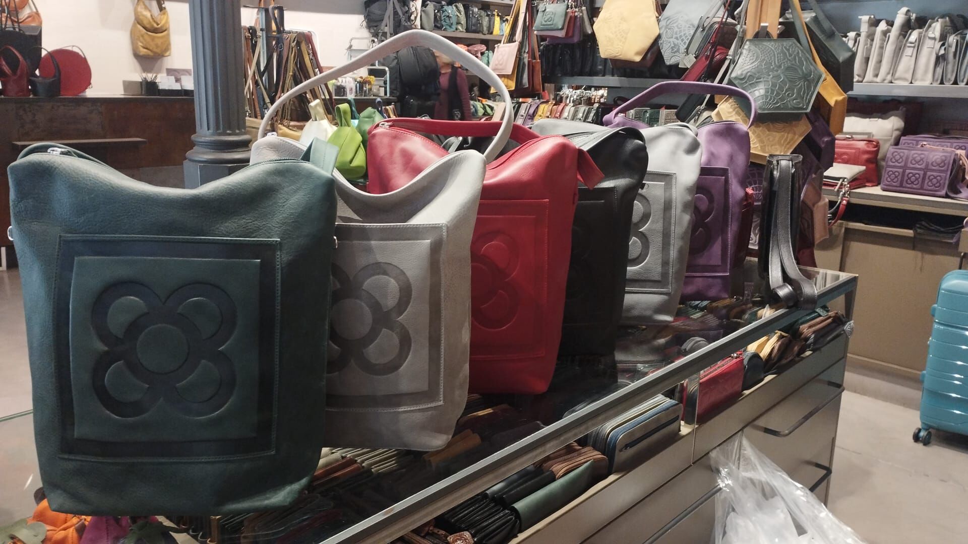 西班牙代購 Barcelona flower crossbody bag