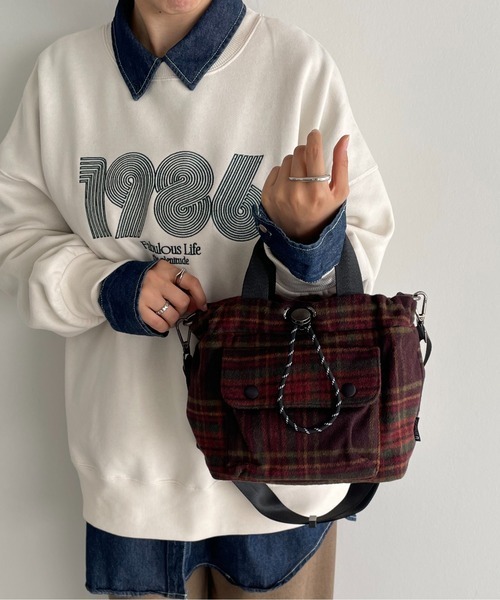 JP276-278 2-Way Out-Pocket Drawstring Shoulder & Handbag