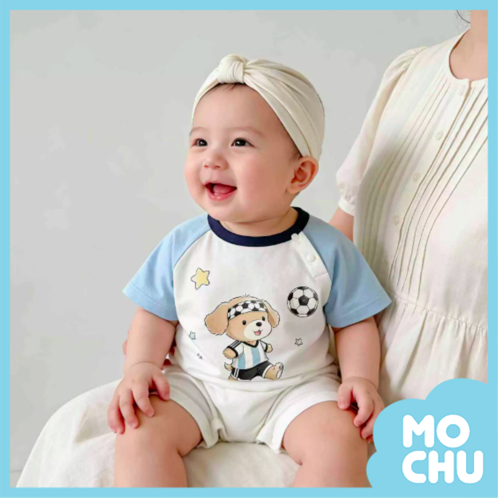 汪星球人短袖連身衣