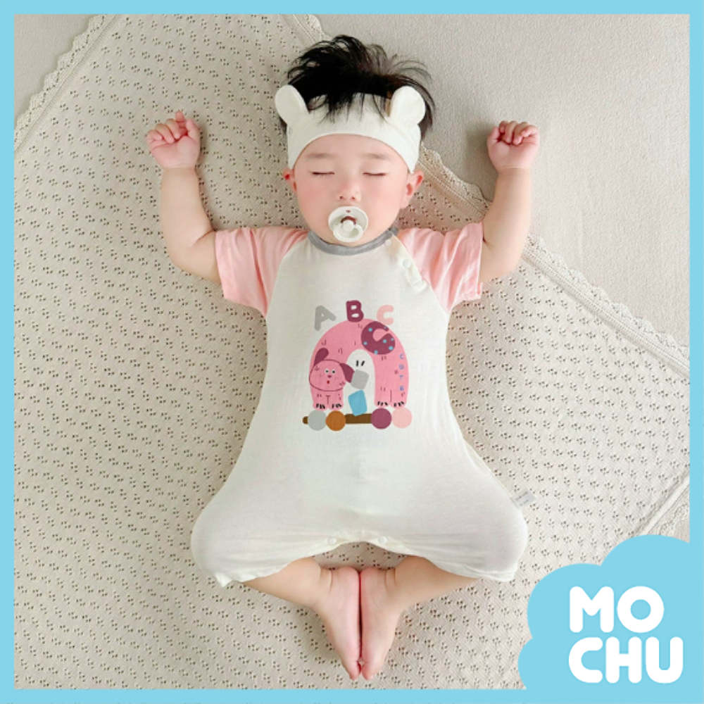 n型小狗短袖連身衣