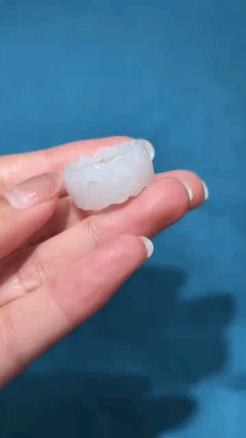 316227 和田玉如意指環 (內徑 17.5mm)