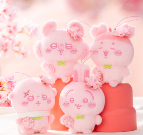 現貨-Chiikawa Parade 櫻花景品 10cm公仔掛件-