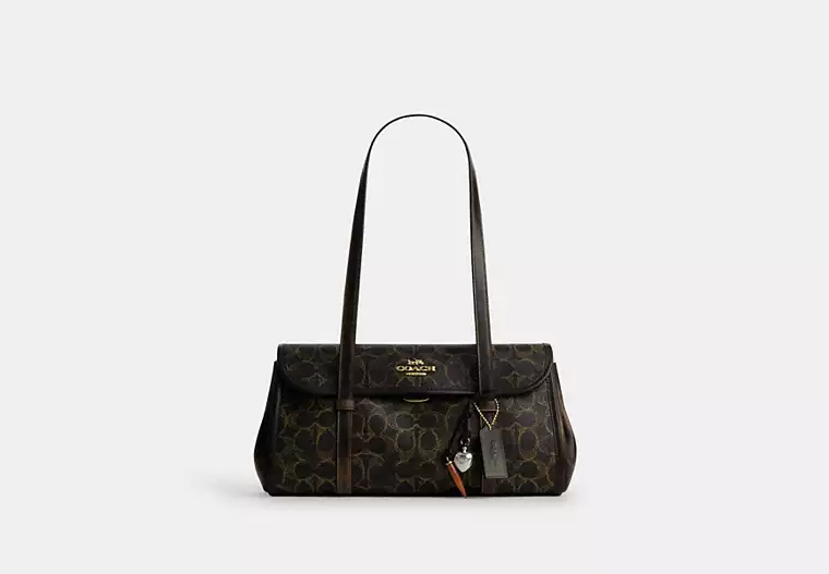 【預購】H040160 Coach Bridget 愛心印花翻蓋手袋