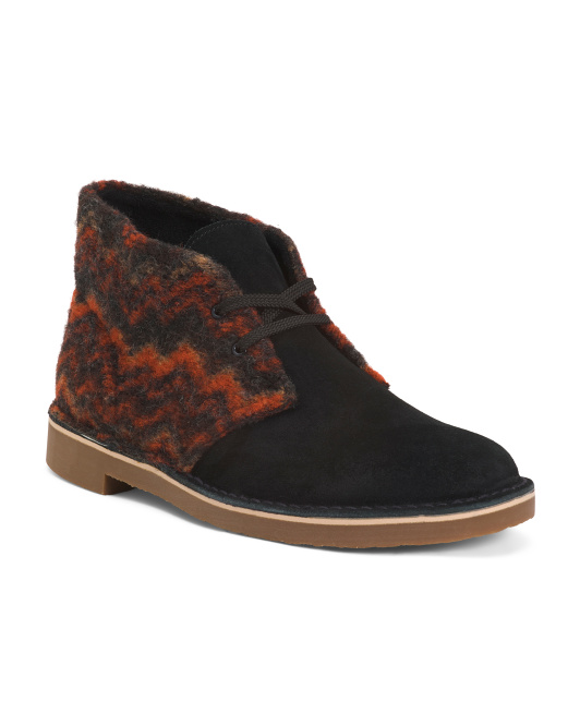 【預購】Clarks H040110 男裝經典麂皮中筒靴