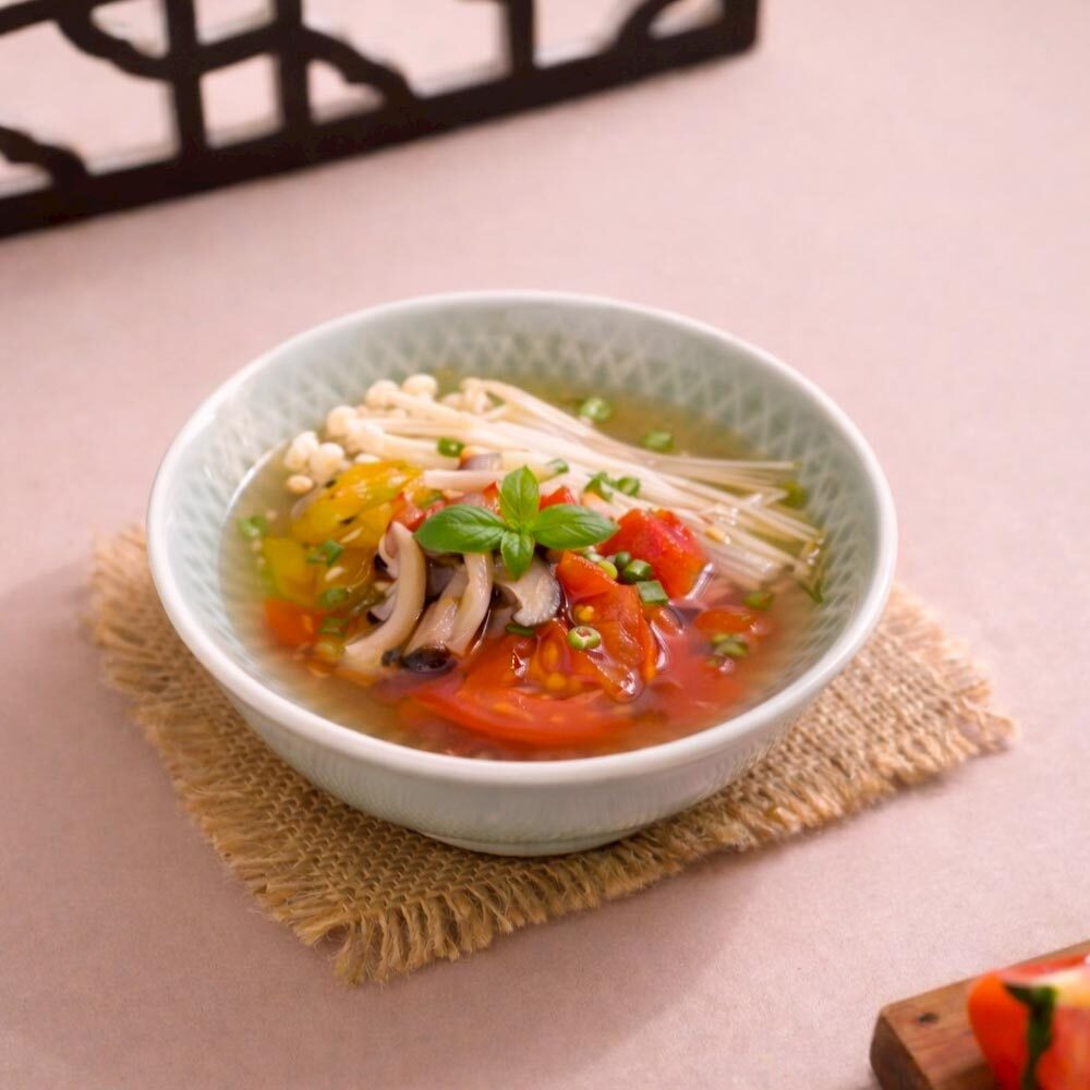 【食下有約】番茄蕈菇湯(個人碗) 360g