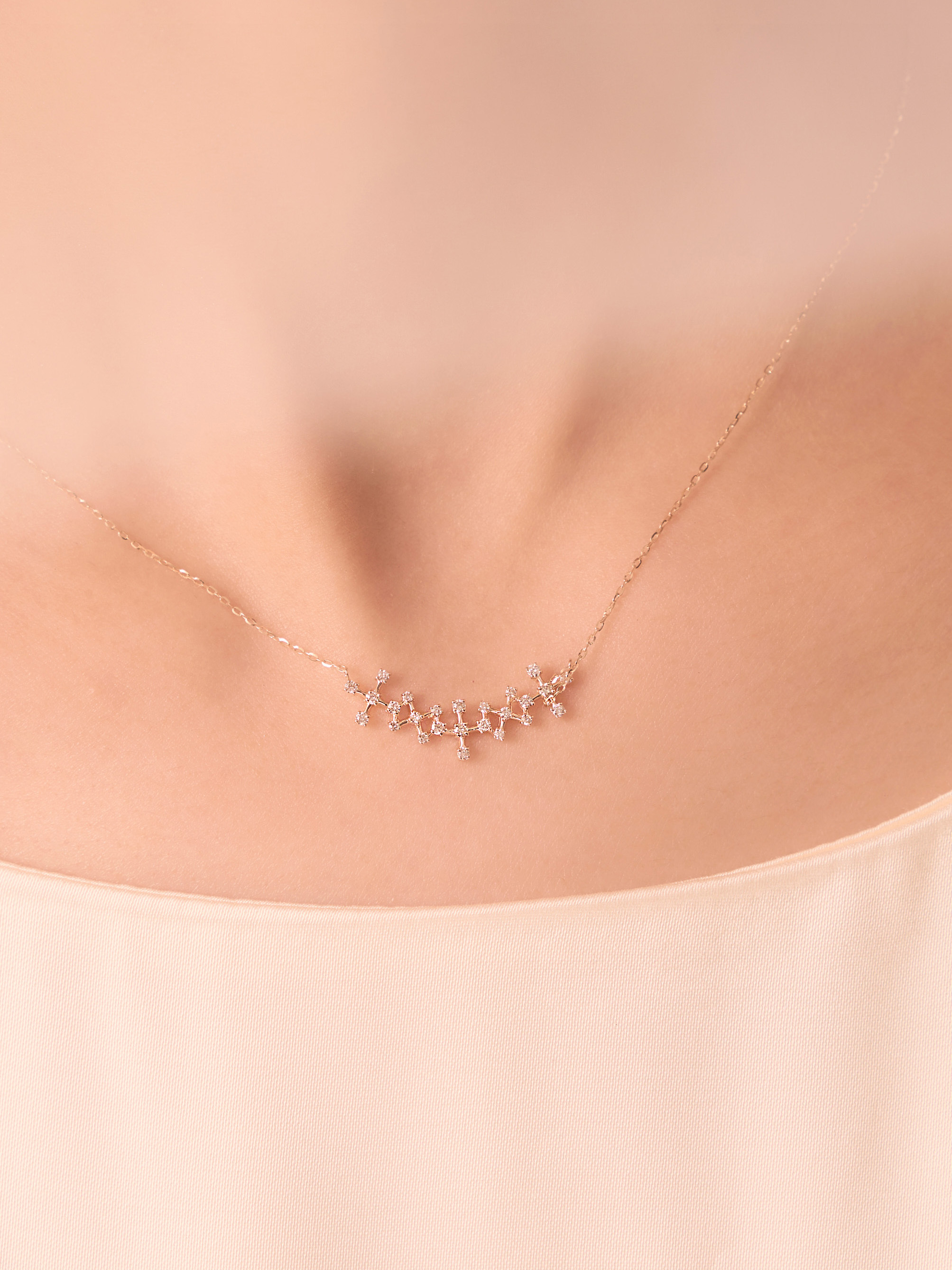 lumi｜十字晶格項鍊