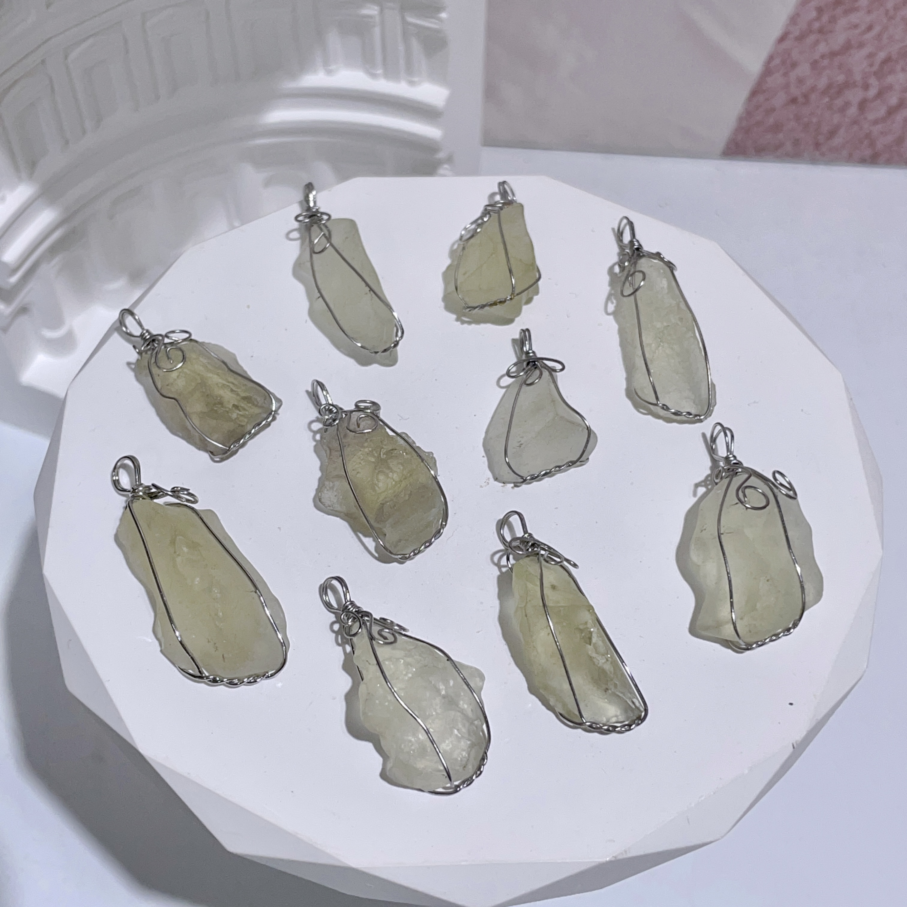 利比亞隕石繞線吊墜