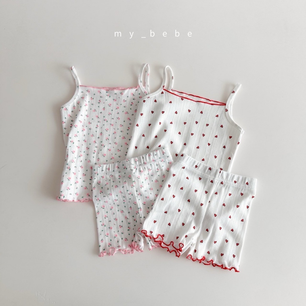 正韓夏MY BEBE 兩色夏季清涼柔軟家居服