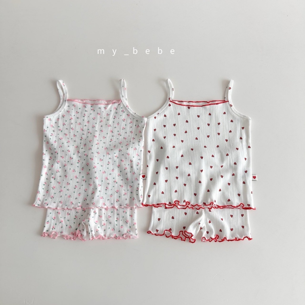 正韓夏MY BEBE 兩色夏季清涼柔軟家居服