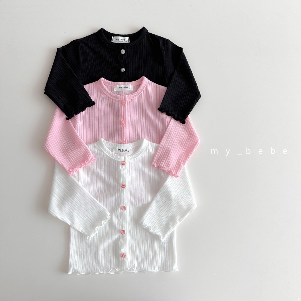 正韓夏MY BEBE 三色軟綿捲邊防曬外套
