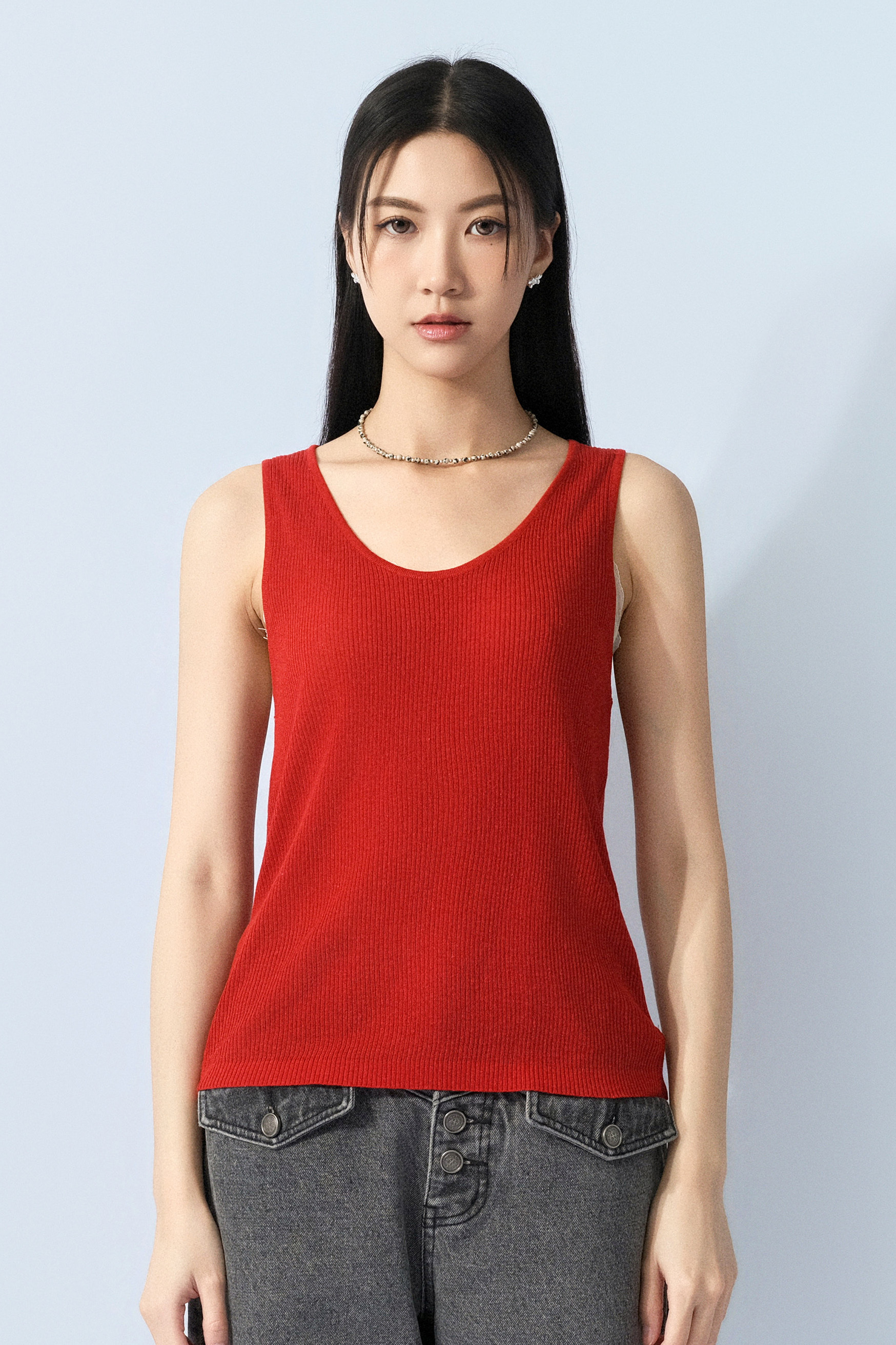 幼直坑針織背心（預購產品）