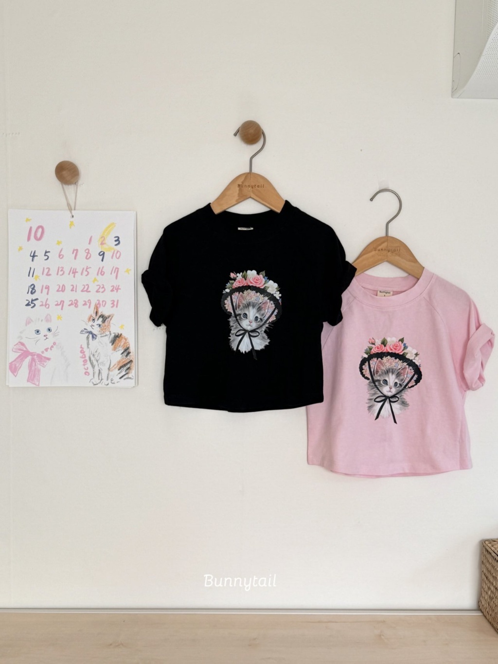 正韓夏bunnytail 美膩小貓上衣