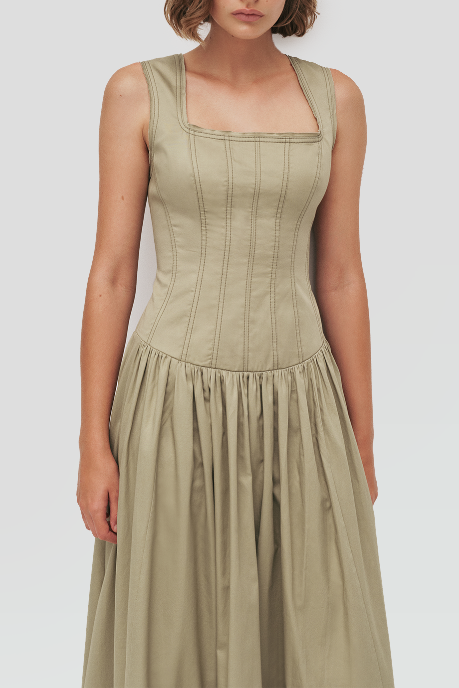 Aje｜Parallel Midi Dress