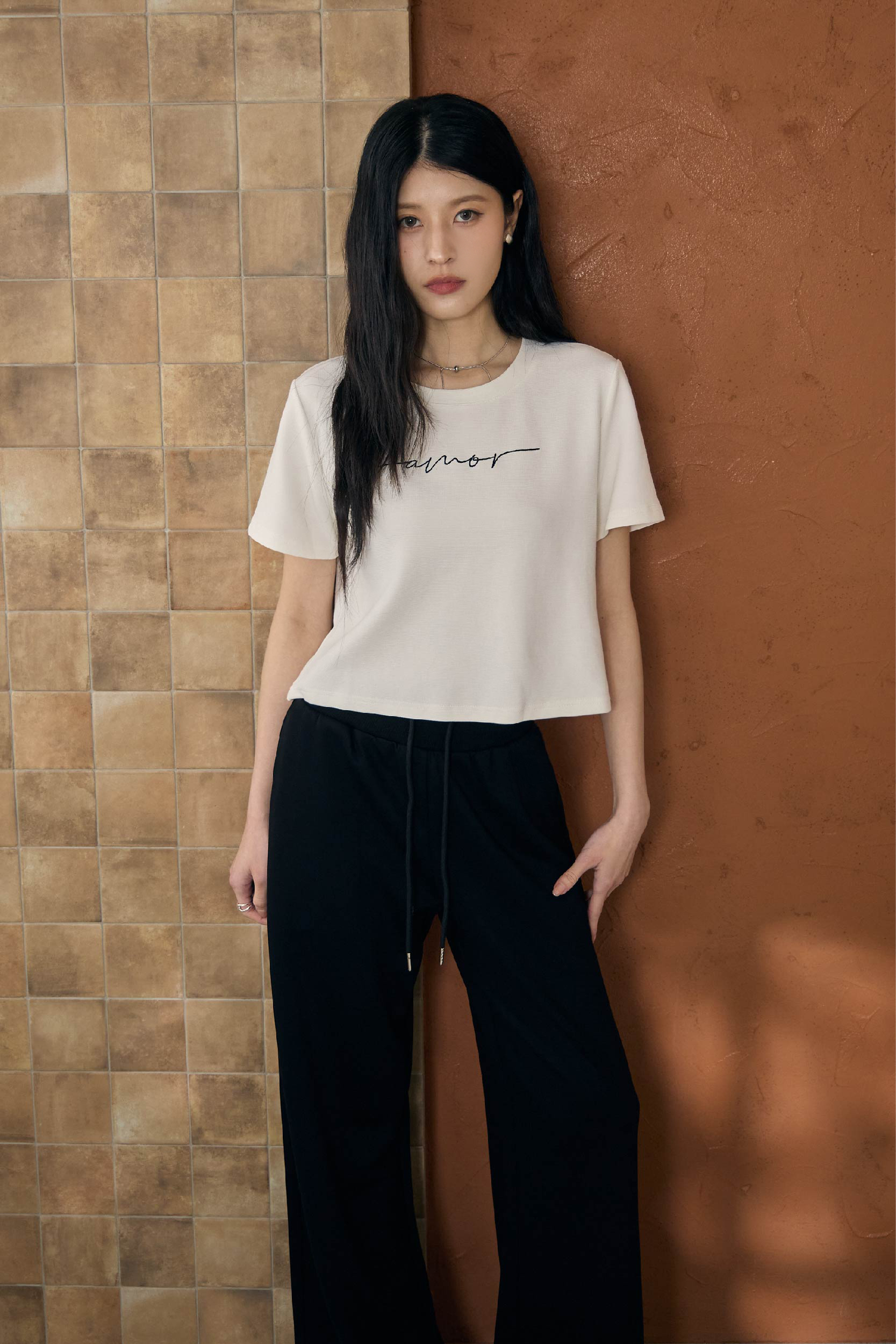 雲朵棉花彈力棉長褲