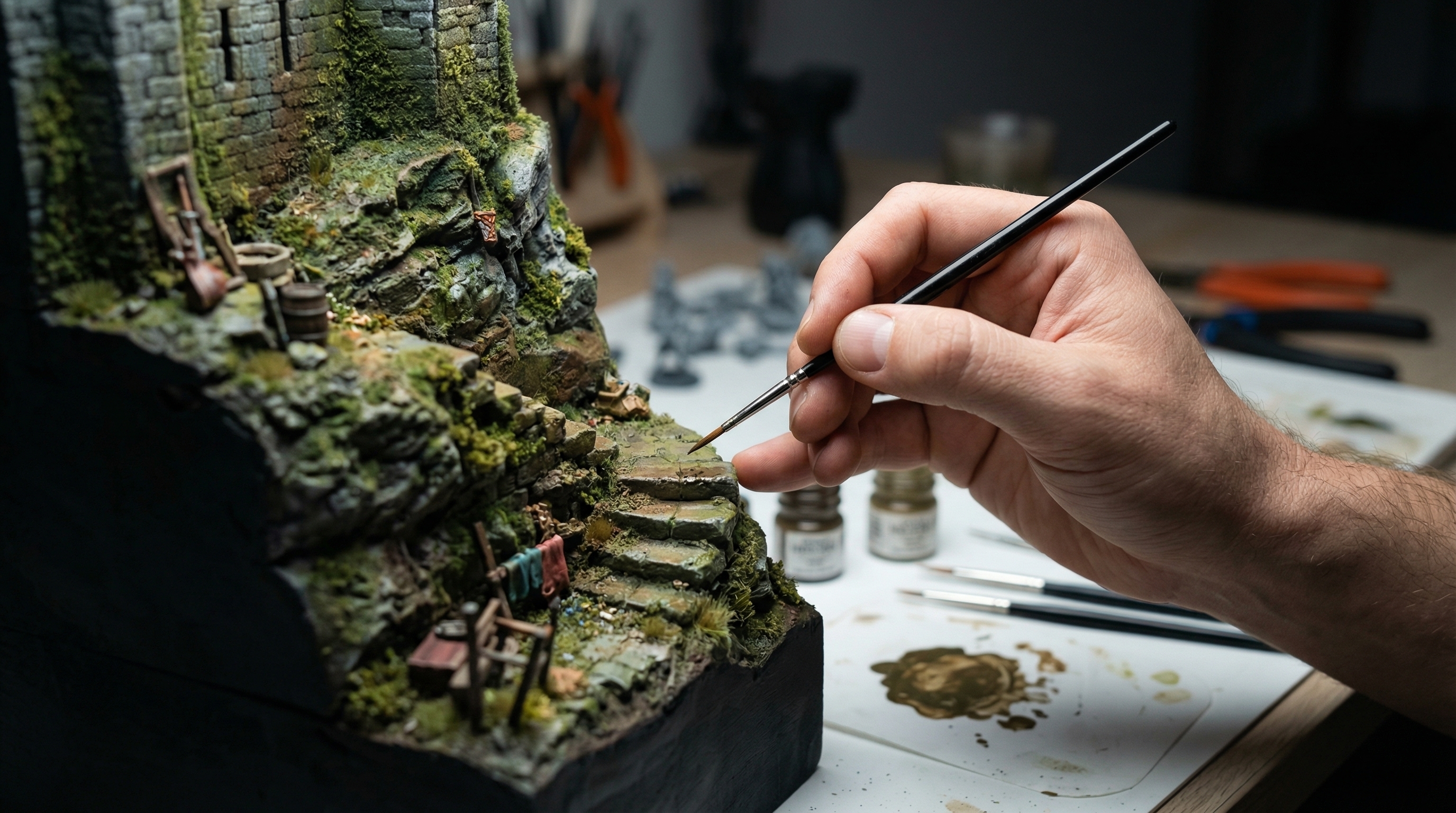 軟體工程師雙螢幕寫程式使用光敘檯燈