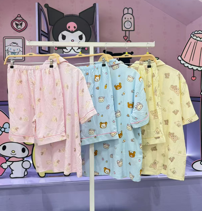 韓國代購 SPAO 輕鬆熊短袖睡衣套裝 SPPPG25U09