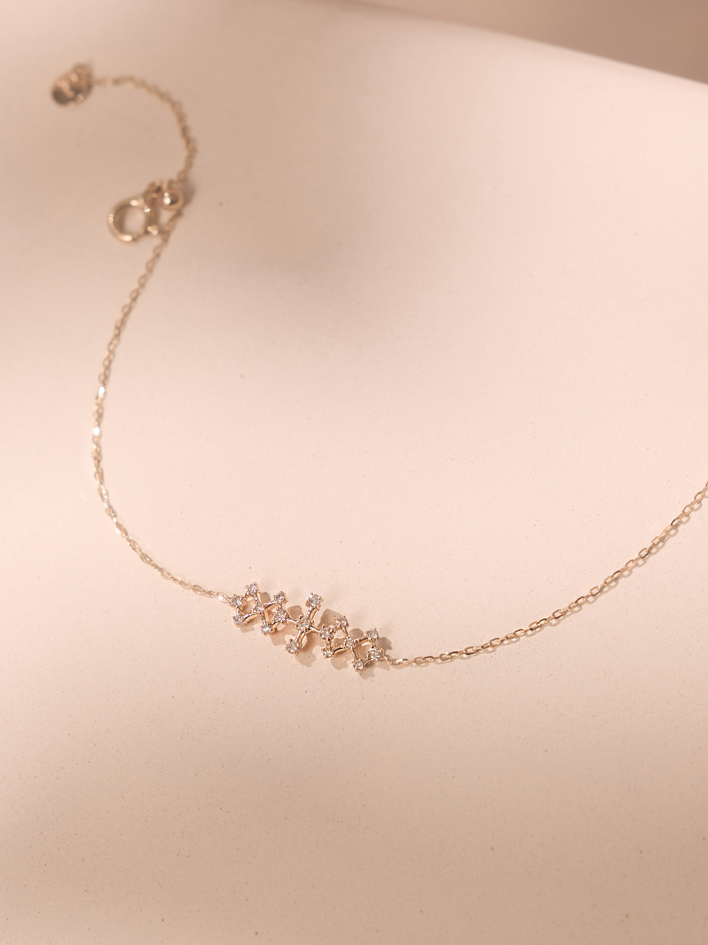 lumi｜十字晶格手鍊