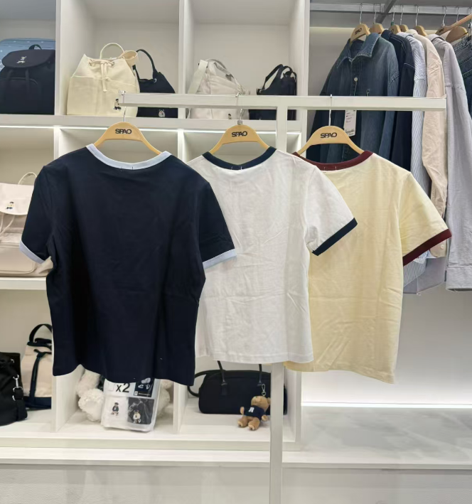 韓國代購 SPAO 女款短袖 SPRPG24G51
