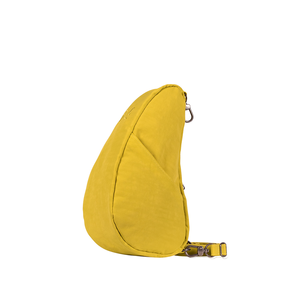基本款 TEXTURED NYLON BAGLETT 斜背包-蜜柚黃