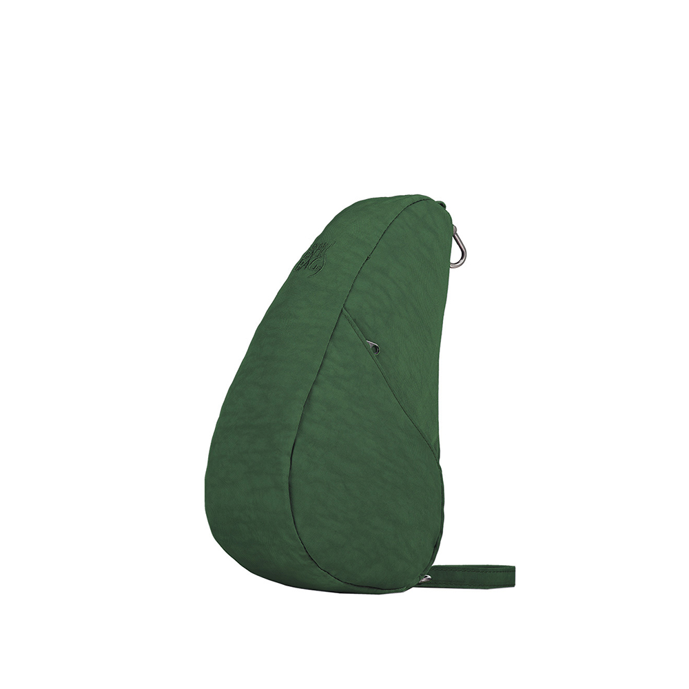 基本款 TEXTURED NYLON BAGLETT 斜背包-常青綠