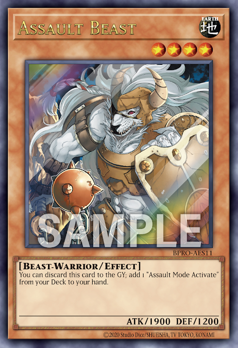 BPRO-AES11 (UR)Assault Beast(爆裂獸)
