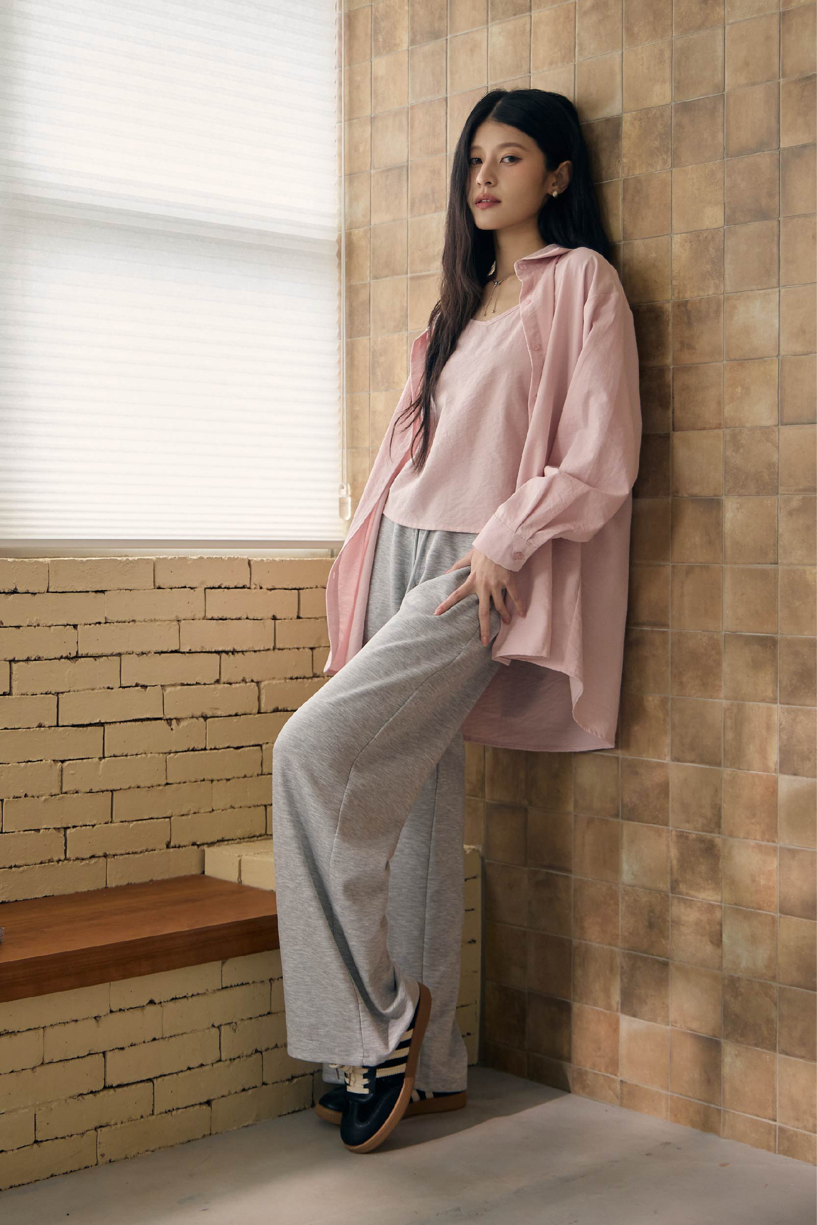 雲朵棉花彈力棉長褲