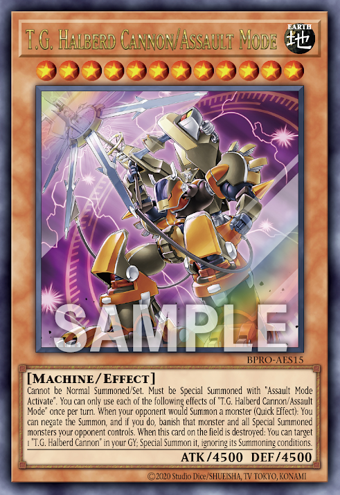 BPRO-AES15 (UR)T.G. Halberd Cannon/Assault Mode(TG戟砲手/爆裂型態)
