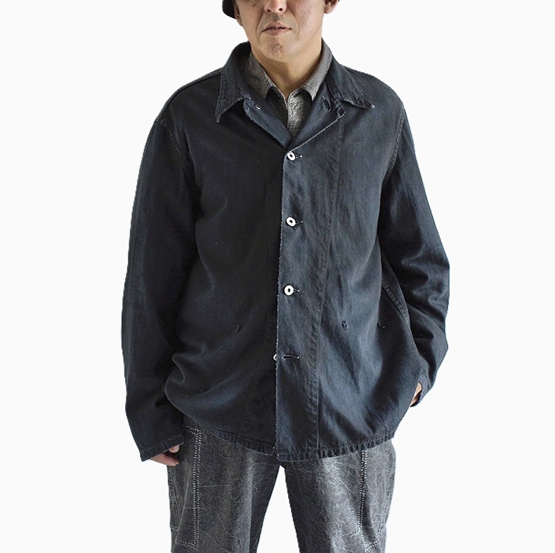 A.PRESSE WW2 US ARMY VINTAGE DENIM COVERALL [CUSTOM] 25AAP-01-44 - SIZE 2 PRE ORDER ITEM (預訂中)
