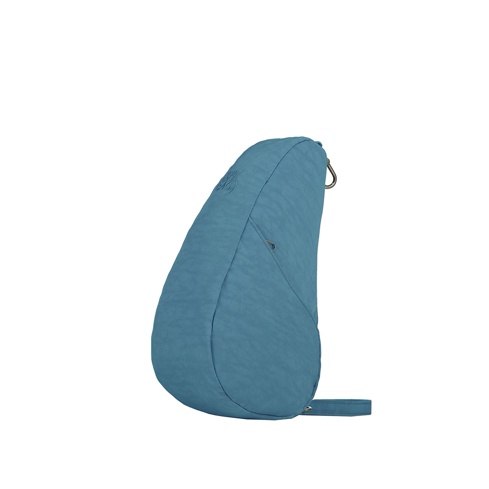 基本款 TEXTURED NYLON BAGLETT 斜背包-牛仔藍