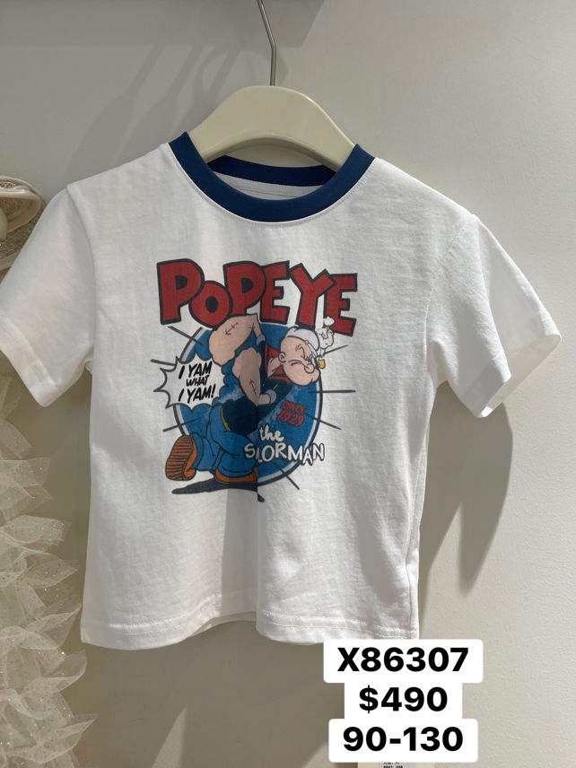 X86307 大力水手上衣