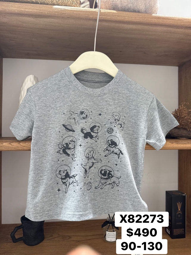 X82273太空狗狗上衣
