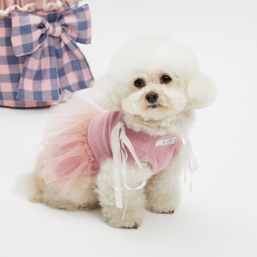 Louisdog 胭脂紗裙洋裝