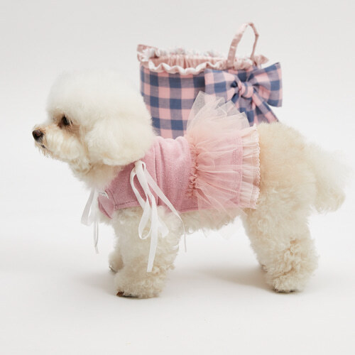 Louisdog 胭脂紗裙洋裝