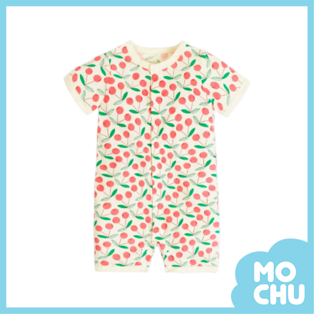 滿滿櫻桃短袖連身衣