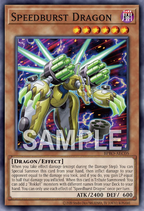 BPRO-AEC05 Speedburst Dragon(快速裝彈龍)