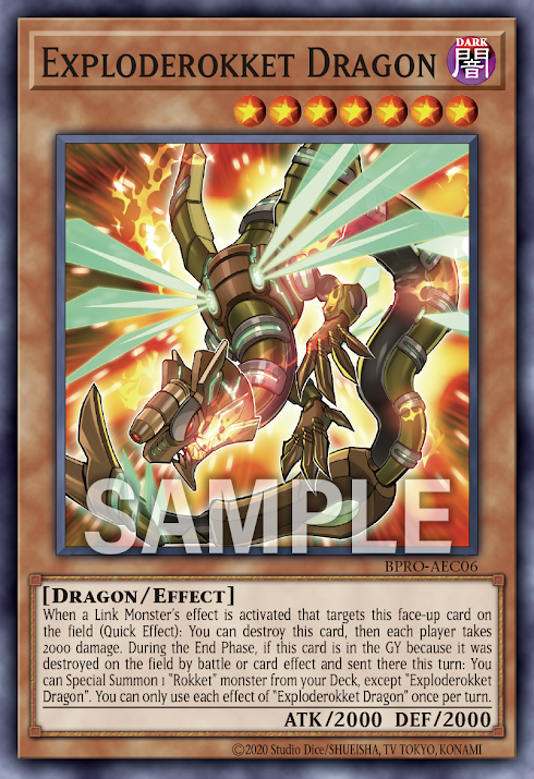 BPRO-AEC06 Exploderokket Dragon(爆炸裝彈龍)