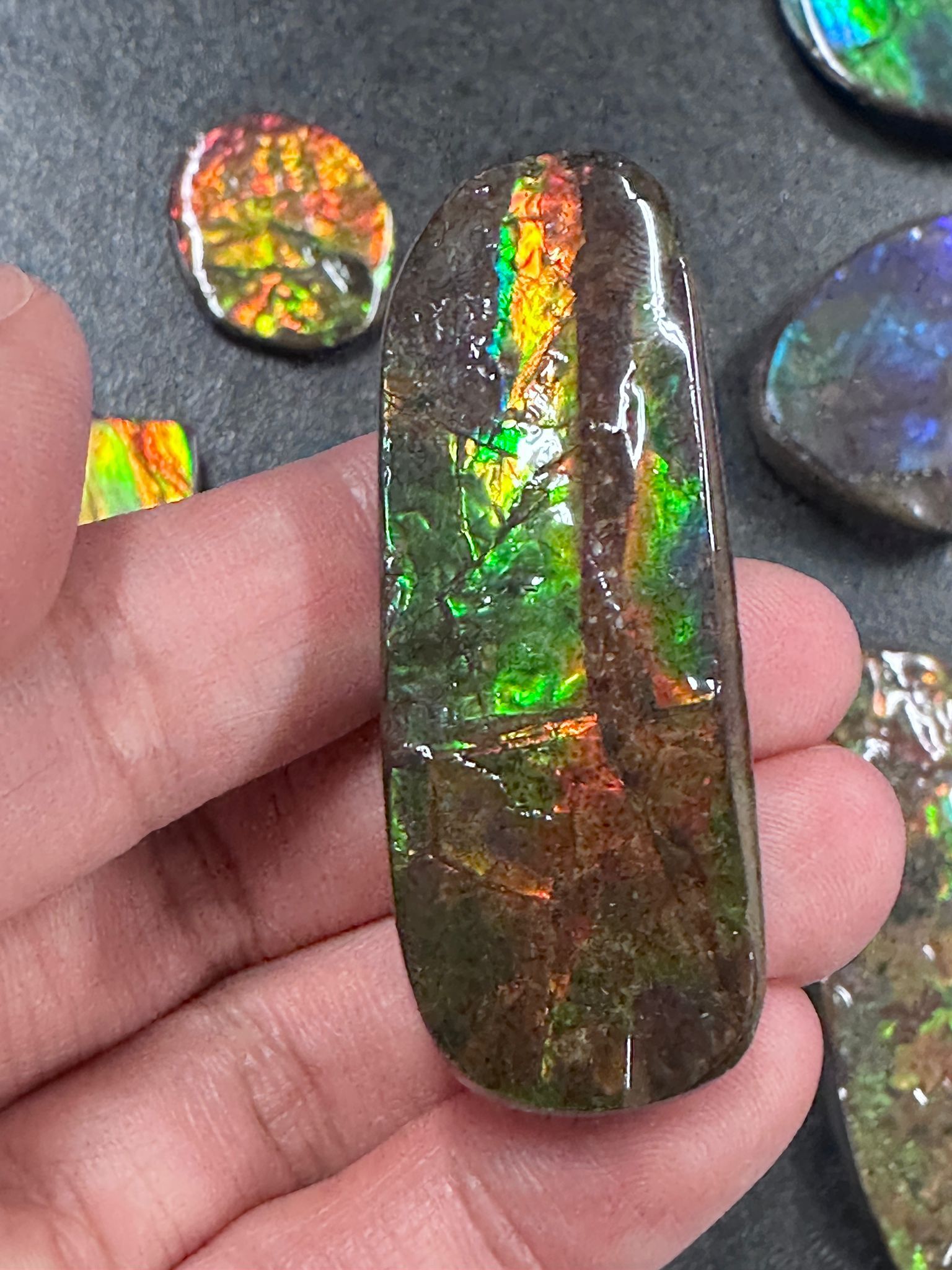 RX96 加拿大斑彩 細擺件35