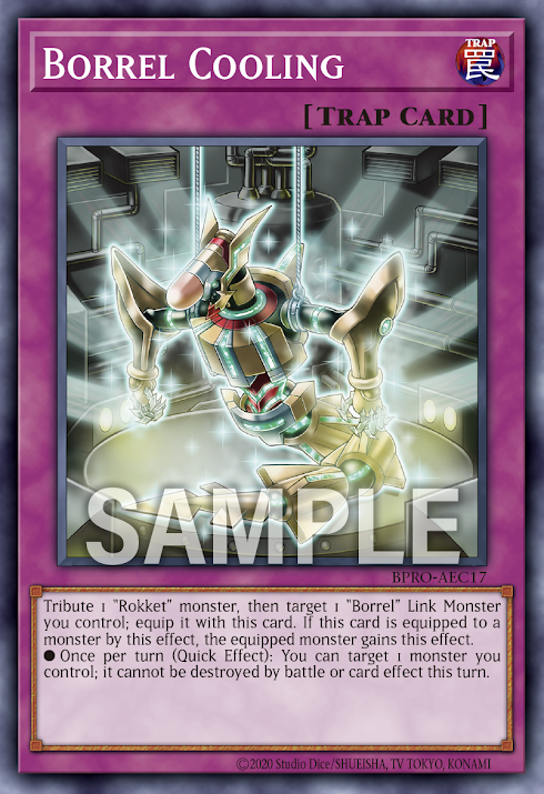 BPRO-AEC17 Borrel Cooling(槍管冷卻)