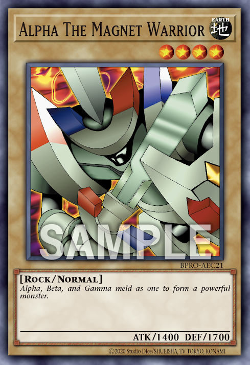 BPRO-AEC21 Alpha the Magnet Warrior(磁石戰士 α)