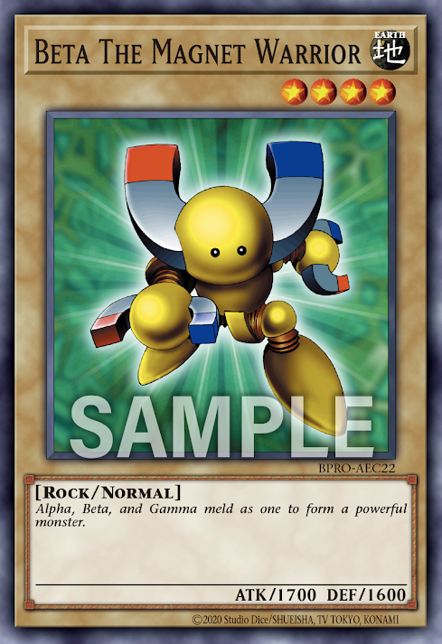 BPRO-AEC22 Beta the Magnet Warrior(磁石戰士 β)
