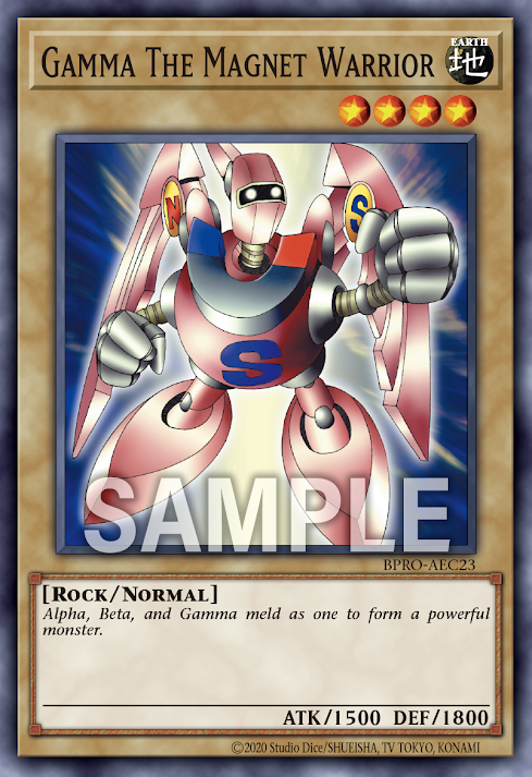 BPRO-AEC23 Gamma the Magnet Warrior(磁石戰士 γ)