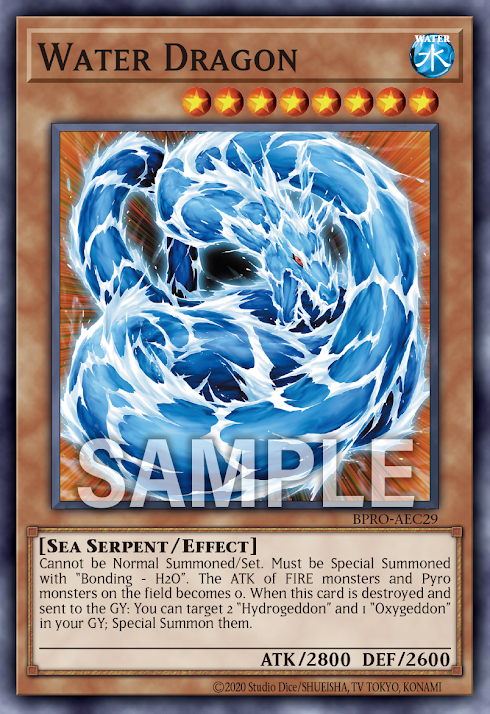 BPRO-AEC29 Water Dragon(水龍)