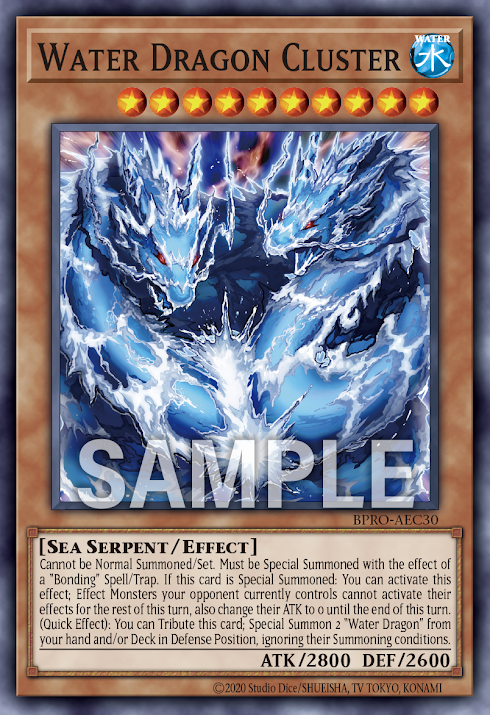 BPRO-AEC30 Water Dragon Cluster(水龍群)