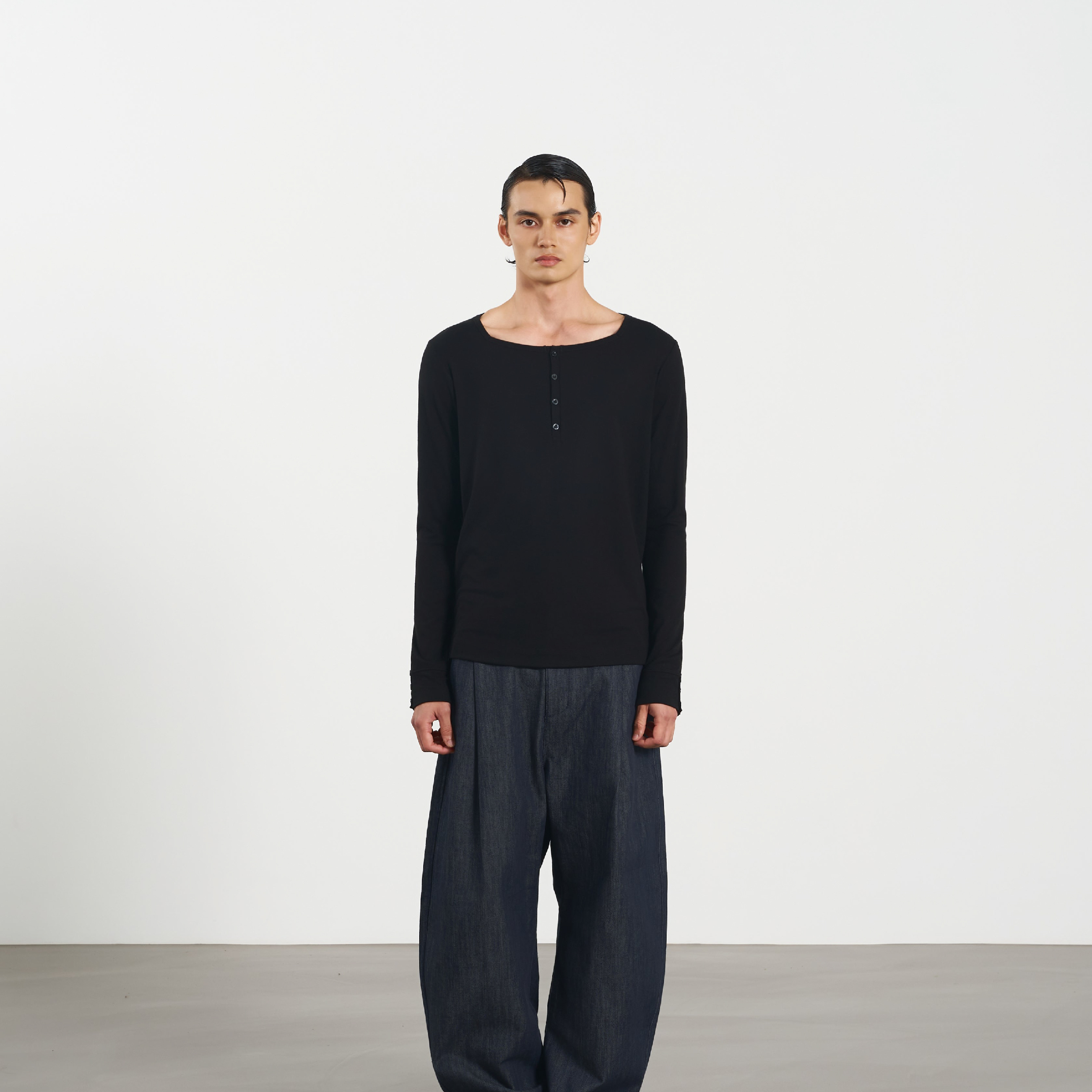 CHOIR Rib Knit Tee 方領羅紋打底長袖 [RKT01]