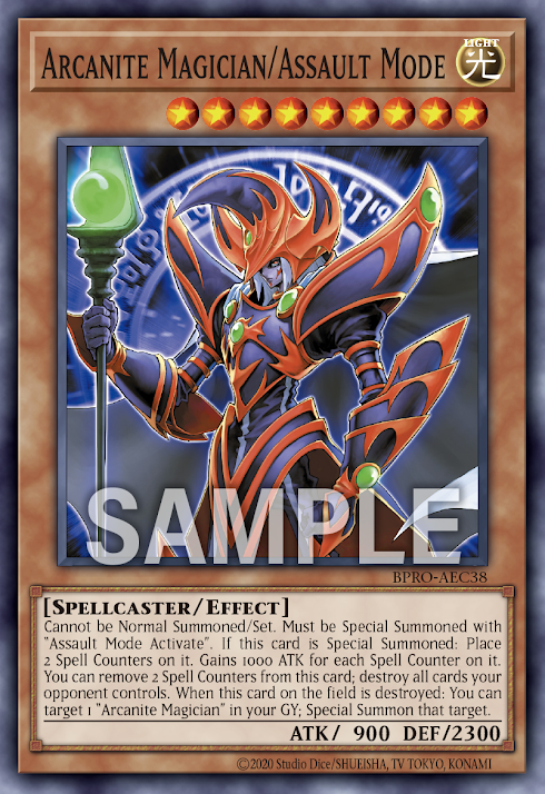 BPRO-AEC38 Arcanite Magician/Assault Mode(奧金魔導/爆裂型態)