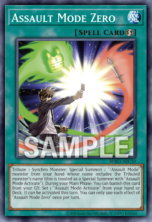 BPRO-AEC39 Assault Mode Zero(爆裂模式零)